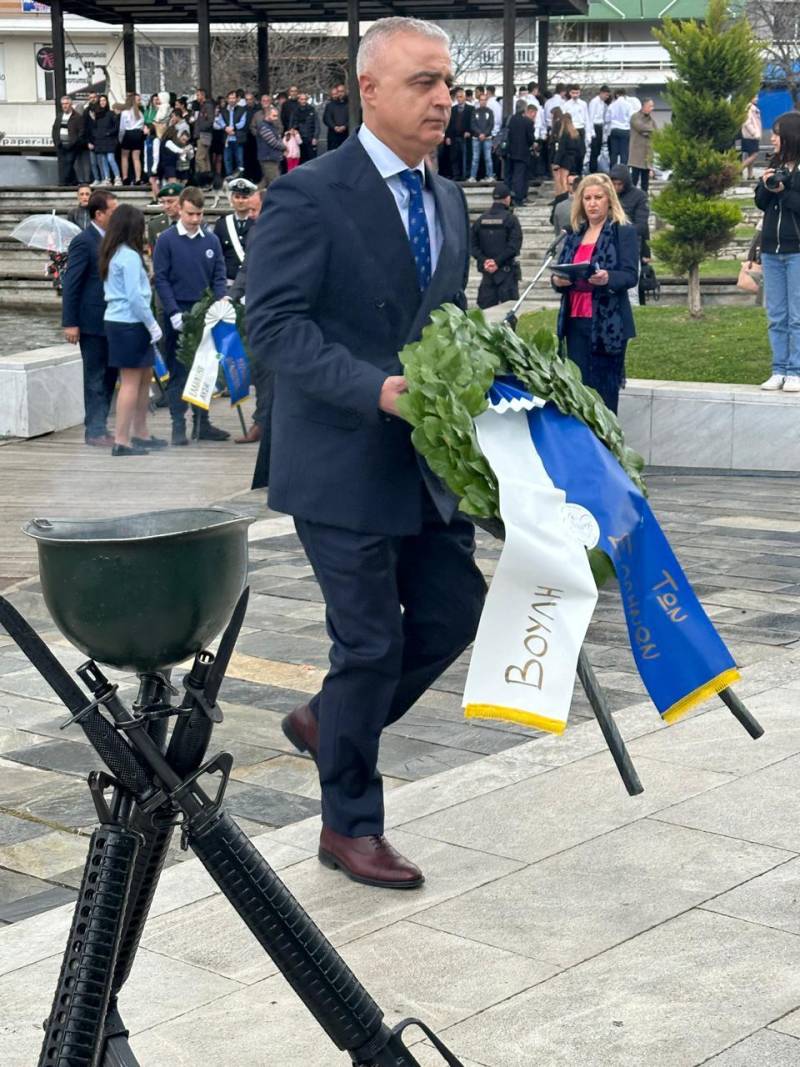 Τσαβδαρίδης: 25η Μαρτίου – Υπερηφάνεια, Ελπίδα και Εθνική Ευθύνη