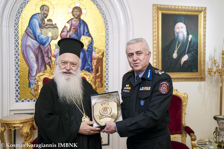 Εθιμοτυπική Επίσκεψη του Αντιστράτηγου Θεόδωρου Κοσμίδη στον Μητροπολίτη Βεροίας