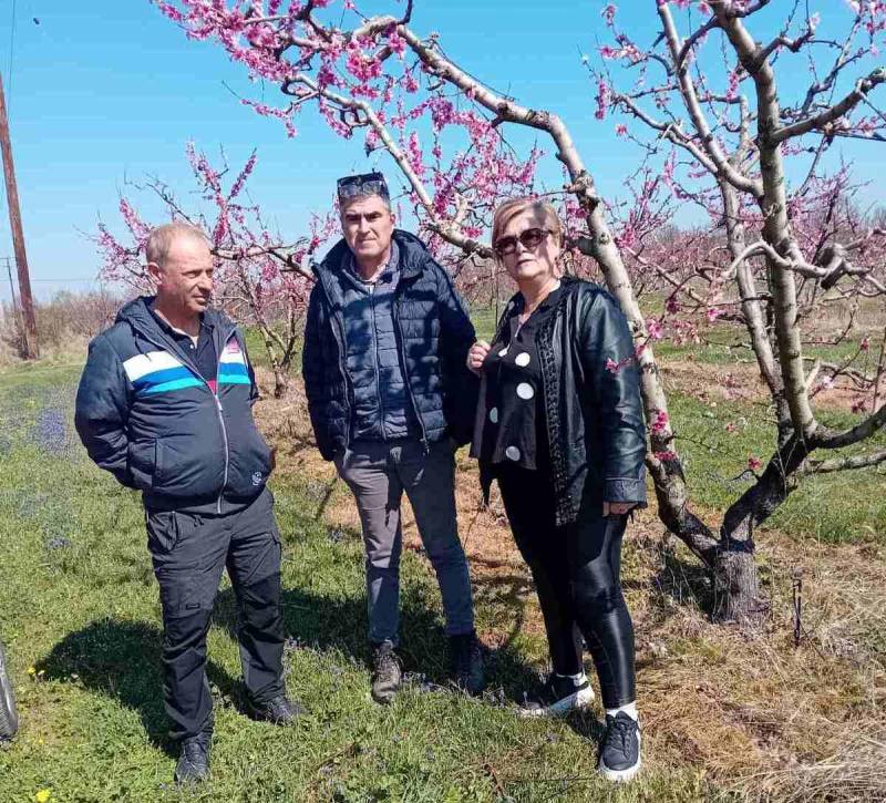 Νάουσα: Επισκέψεις στoν ΕΛΓΑ και σε αγροκτήματα που υπέστησαν ζημιές