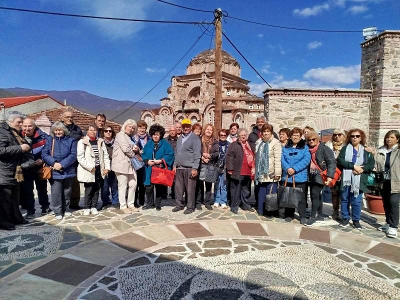Ημερήσια εξόρμηση πολιτισμού και αναψυχής για τα μέλη των ΚΑΠΗ Νάουσας