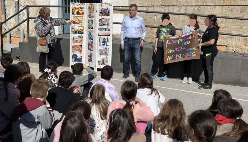 Μάθημα αλληλεγγύης και προσφοράς στο 3ο Δημοτικό Βέροιας
