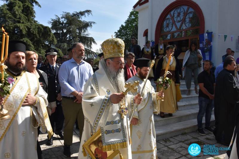 Με λαμπρότητα η Γιορτή του Αγίου Γεωργίου Περιστερεώτα στο Ροδοχώρι