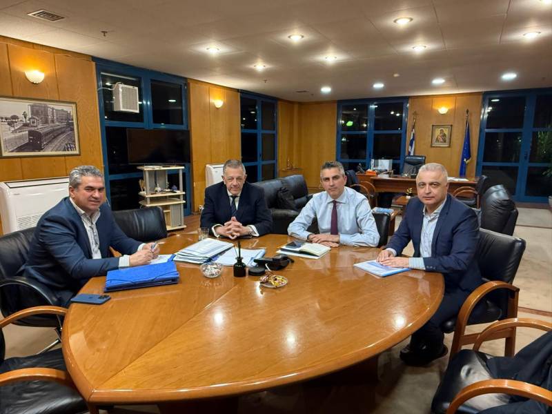 Σημαντικά ζητήματα υποδομών και μεταφορών της Ημαθίας συζήτησε ο Λάζαρος Τσαβδαρίδης με την πολιτική ηγεσία του αρμόδιου Υπουργείου