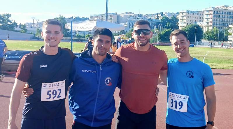 Εννέα μετάλλια η ΓΕ Νάουσας στο διασυλλογικό ανδρών-γυναικών και Κ20