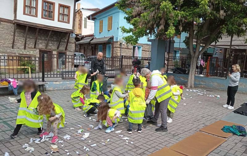 Μια ξεχωριστή βιωματική δράση καθαριότητας στο 1ο Νηπιαγωγείο Βέροιας