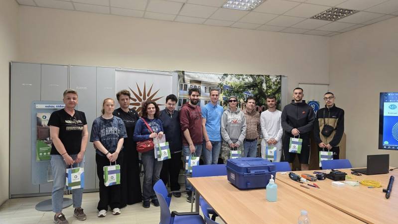 Εκπαιδευτική Επίσκεψη της Πειραματικής ΣΑΕΚ Βέροιας στο Πολιτιστικό Κέντρο ΟΤΕ Ημαθίας