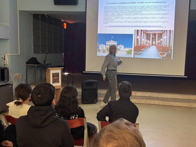 Εγκαινιάσθηκε η σχολική βιβλιοθήκη στο Γυμνάσιο Πλατέος