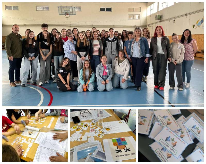 Γέφυρες Συνεργασίας και Ενσυναίσθησης: Επίσκεψη του 6ου Γυμνασίου Βέροιας στο 2ο Γυμνάσιο στο Πλαίσιο της Σχολικής Διαμεσολάβησης
