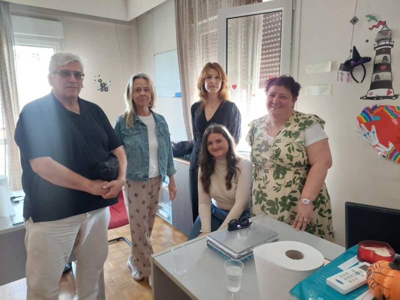 Επίσκεψη της Rita Conrads Mengewein από το IG Metall στις Δομές της Πρωτοβουλίας για το Παιδί – Ενίσχυση της Συνεργασίας και Νέες Προοπτικές