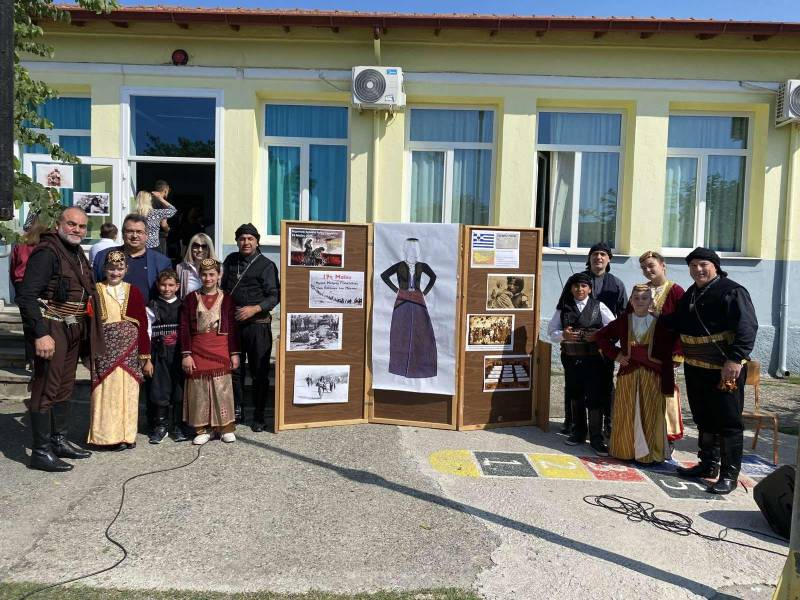 Το Δημοτικό Αγίου Γεωργίου πραγματοποίησε εκδήλωση για την επέτειο της Γενοκτονίας των Ποντίων