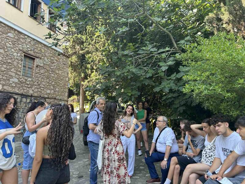 Διαπολιτισμικός περίπατος στον Τριπόταμο με μαθητές από την Ιταλία