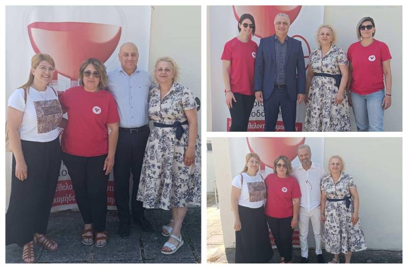 «Τίμησαν τη Μνήμη, Πρόσφεραν Ζωή» – Διπλή Δράση Αγάπης από τον Σύλλογο Εθελοντών Αιμοδοτών Νέας Νικομήδειας