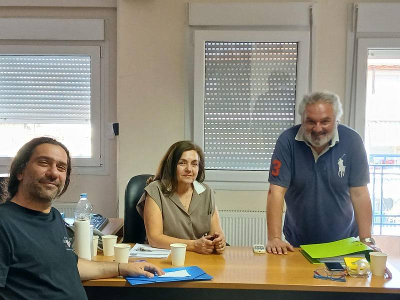 Επίσκεψη του Προέδρου TEE/TKM στη ΝΕ Ημαθίας