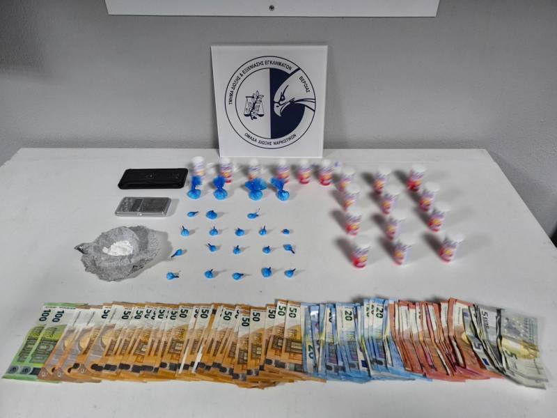 Η Δίωξη της Βέροιας συνέλαβε αλλοδαπό με ναρκωτικά