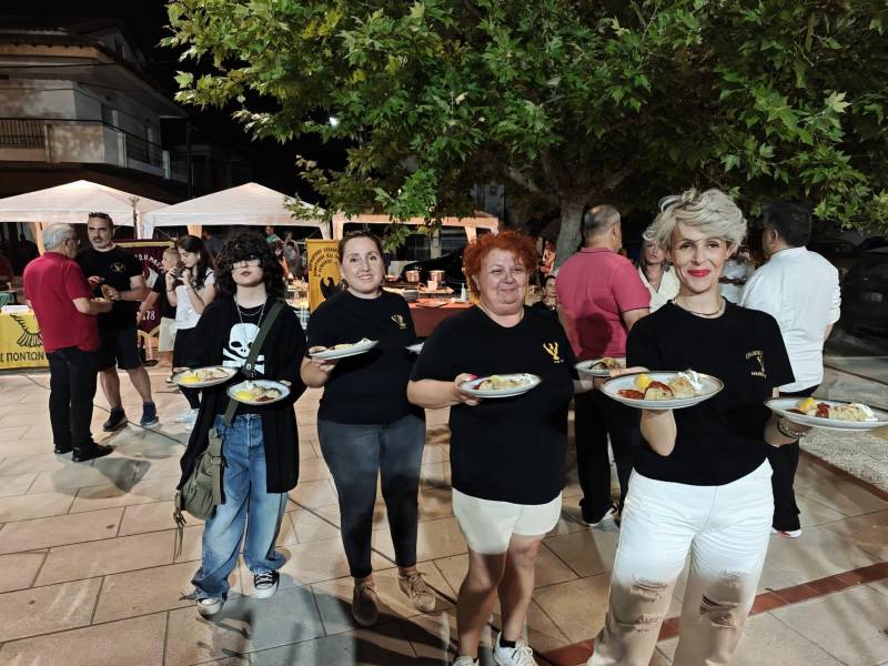 Ο Σύλλογος Ποντίων Μακροχωρίου στο 8ο Φεστιβάλ Ποντιακής Γαστρονομίας
