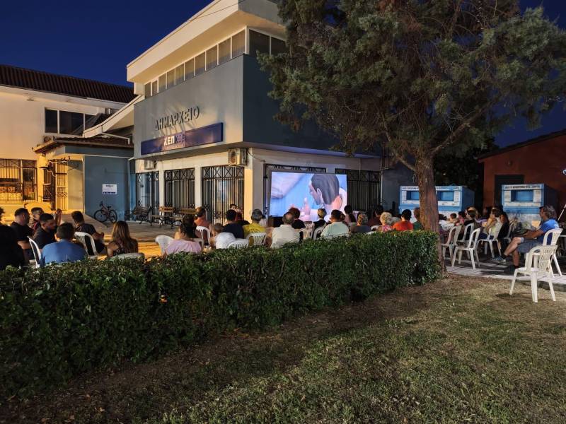 Η μαγεία του θερινού σινεμά… ζωντάνεψε στο Μακροχώρι!