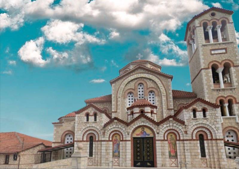 Ο Ναός των Αγίων Αναργύρων Βεροίας πανηγυρίζει τη μνήμη της Αγίας Ειρήνης Χρυσοβαλάντου