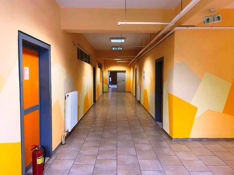 Ελαιοχρωματισμοί στο 2ο Γυμνάσιο Νάουσας