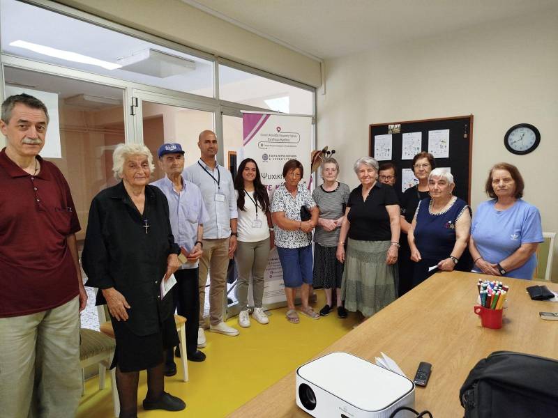 Ομιλία για την ψυχική υγεία στην Τρίτη Ηλικία πραγματοποιήθηκε στην Επισκοπή Ναούσης