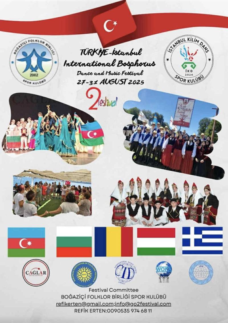 Ο Πολιτιστικός Σύλλογος Αγίου Γεωργίου Βέροιας στο Διεθνές Φεστιβάλ Χορού και Μουσικής Βοσπόρου