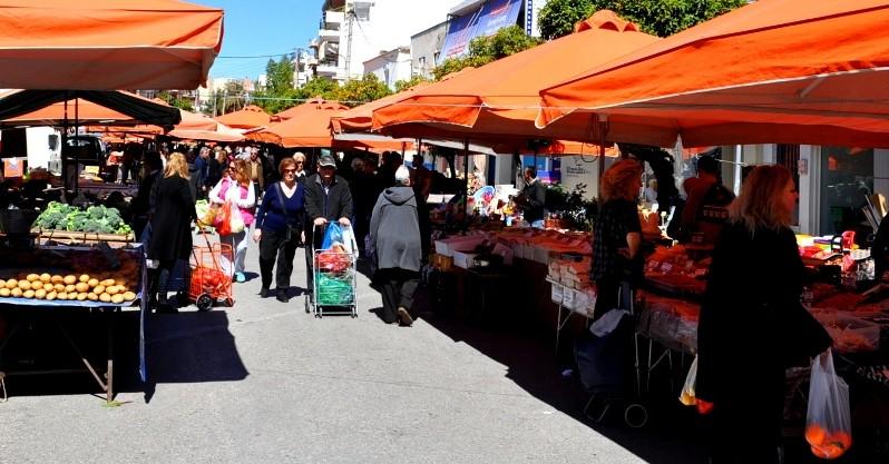 Μεταφορά ημερομηνιών λειτουργίας Λαϊκών Αγορών λόγω εορτών