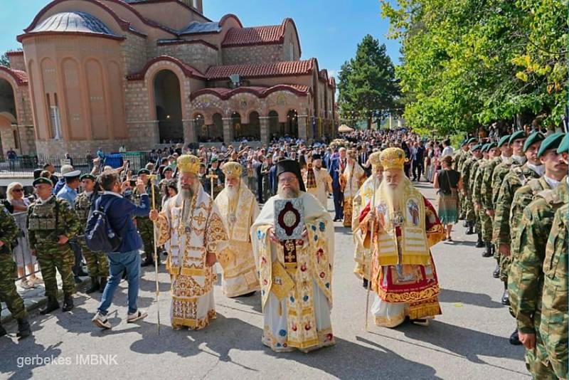 Με λαμπρότητα ο εορτασμός της Κοιμήσεως της Θεοτόκου στην Παναγία Σουμελά