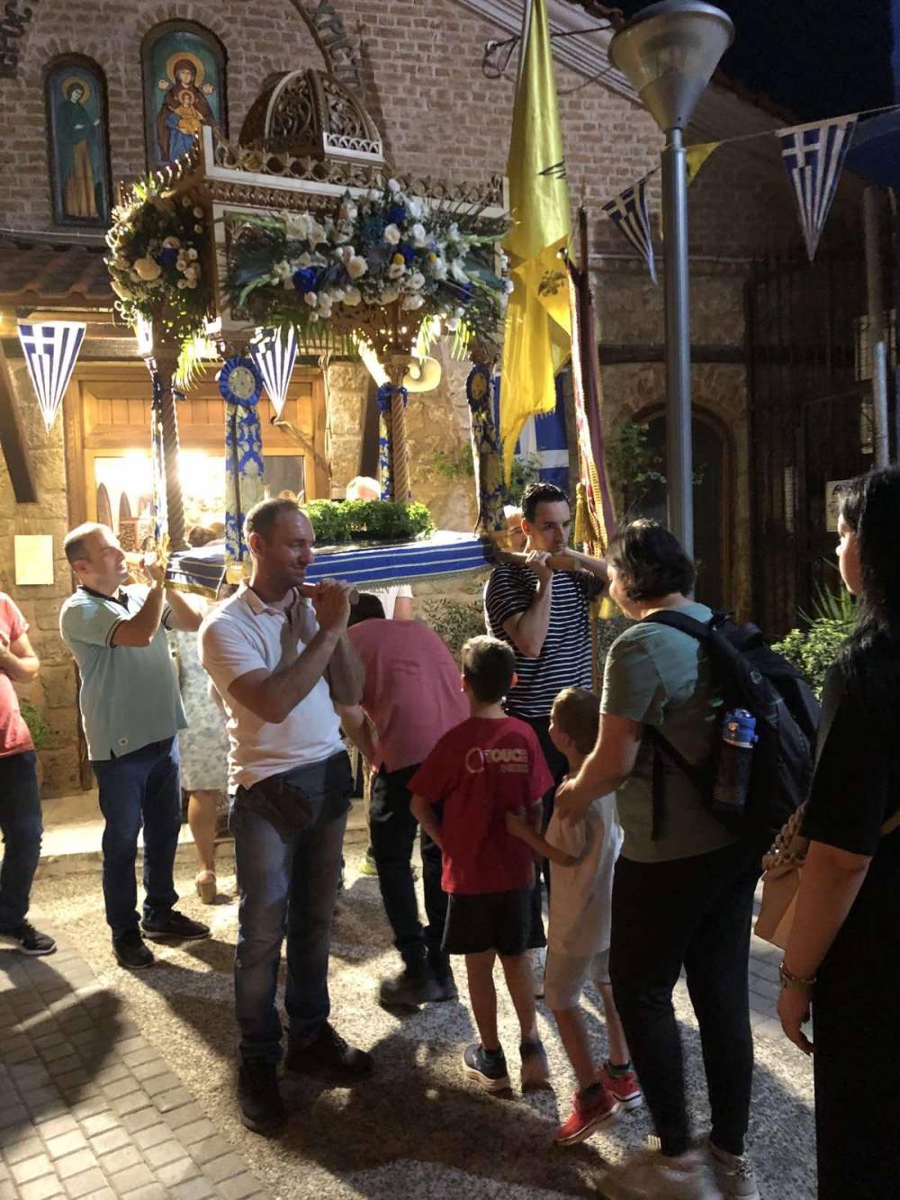 Ο Επιτάφιος Θρήνος της Παναγίας στην Υπαπαντή του Χριστού Βέροιας
