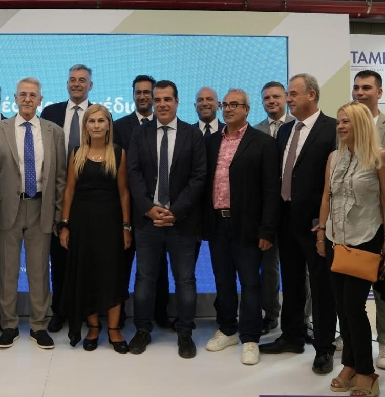 89η ΔΕΘ: ο Διοικητής της Δομής Βέροιας στα εγκαίνια του περιπτέρου του Υπουργείου Μετανάστευσης και Ασύλου
