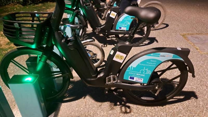 Βέροια: Στις βάσεις τους τα πρώτα ηλεκτρικά ποδήλατα του Δήμου