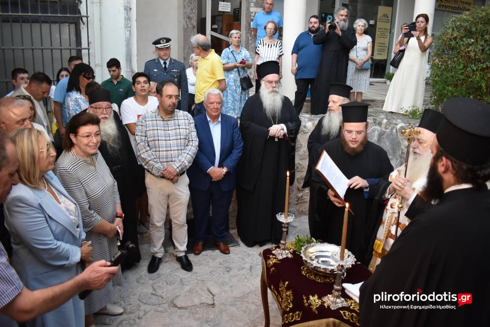 Με την παρουσία της Υπουργού Πολιτισμού τα θυρανοίξια δύο ιστορικών ναών στη Βέροια