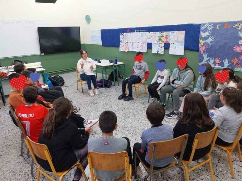 Βιωματικά εργαστήρια από την «Πρόσβαση» στο Δημοτικό Σχολείο Νεοχωρίου – Σχοινά