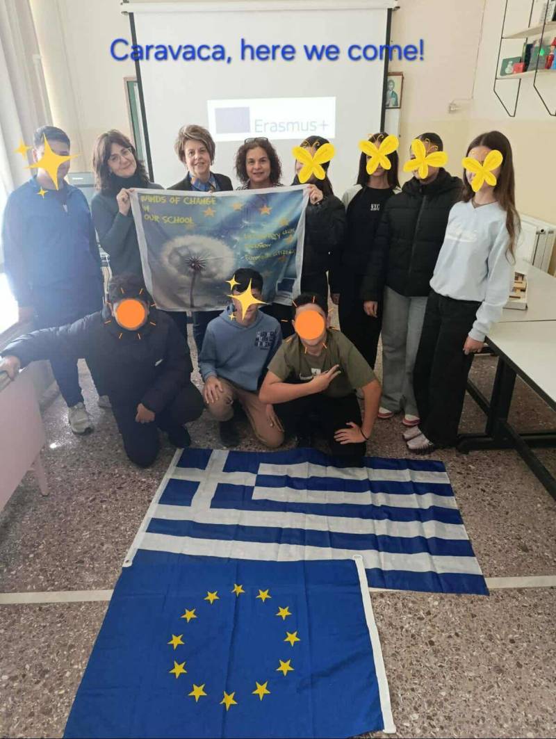 Μαθητές του Γυμνασίου Μακροχωρίου αναχωρούν για την Ισπανία