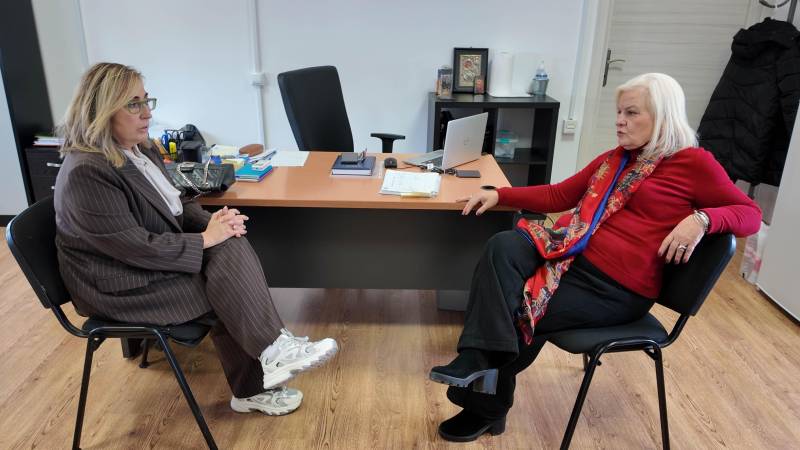 Επισκέψεις της Στέλλας Αραμπατζή στις μεταναστευτικές δομές Βεροίας και Αλεξάνδρειας