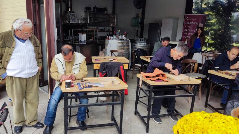 Γέμισαν χρώμα και δημιουργία τα αμπέλια στη Νάουσα