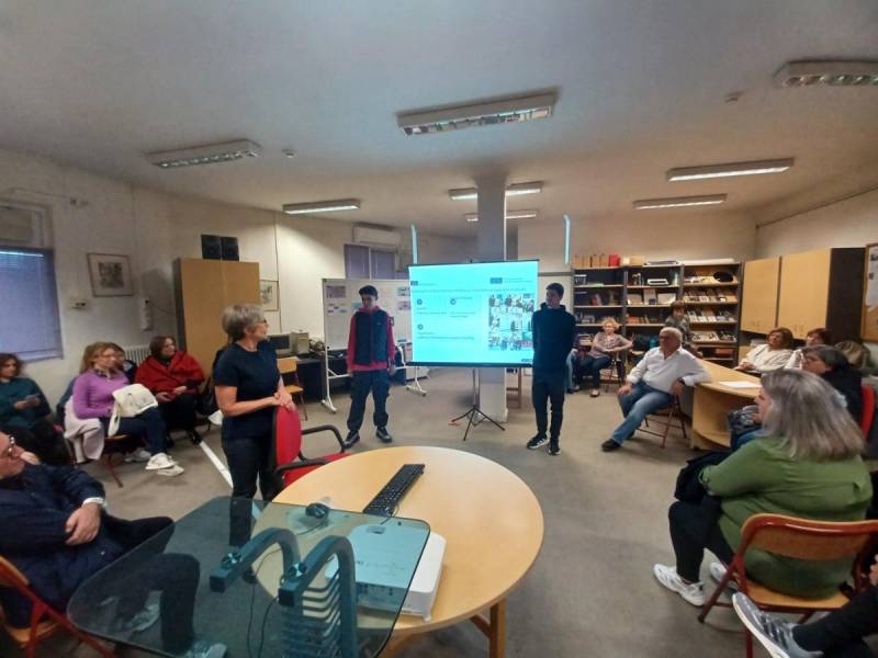 Ενημερωτική Εκδήλωση για το Πρόγραμμα Erasmus+ στο 5ο Γενικό Λύκειο Βέροιας