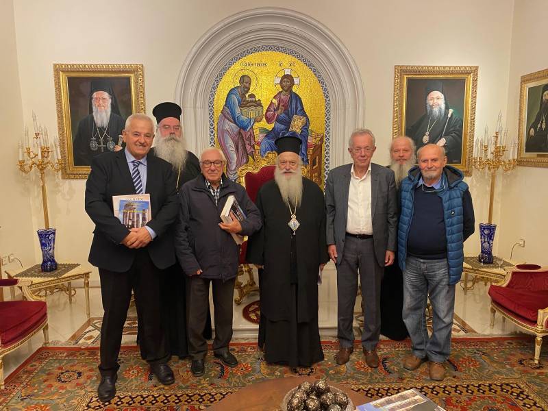 Συνάντηση του Μητροπολίτη με την «Κίνηση Ενεργών Πολιτών Βέροιας» για τα μείζονα ζητήματα της πόλης και των μνημείων της