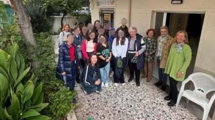 Επίσκεψη μαθητών του 3ου Γυμνασίου Βέροιας στη Φιλόπτωχο Αδελφότητα Κυριών