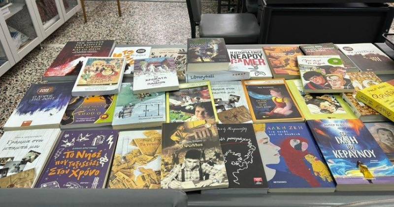 Δωρεά βιβλίων από την οργάνωση Library4All στο 3ο Γυμνάσιο Βέροιας