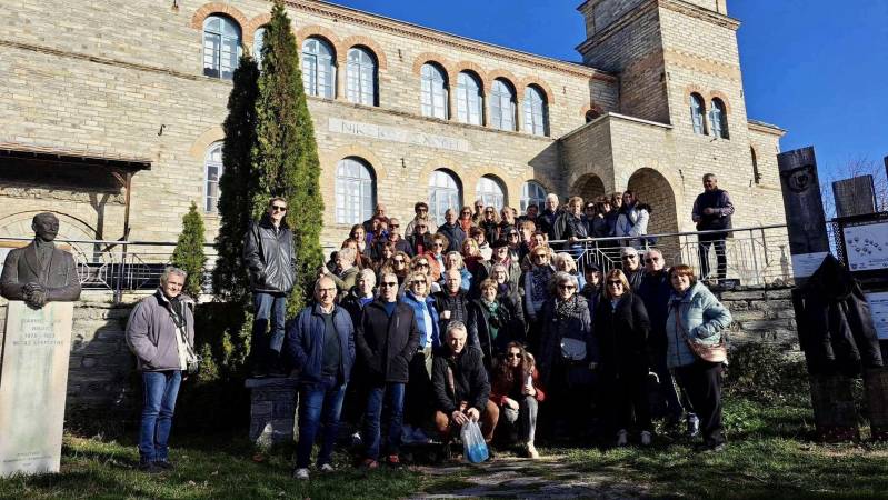 Eκδρομή στο Νυμφαίο και την Καστοριά πραγματοποίησε η Εύξεινος Λέσχη Νάουσας