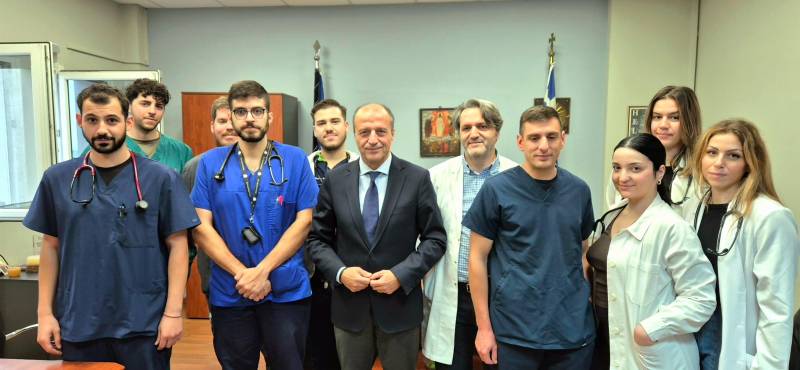 Θερμή υποδοχή των νέων ειδικευόμενων ιατρών στο Νοσοκομείο Βέροιας