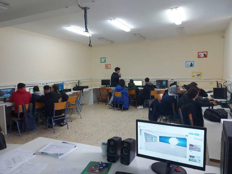 Συμμετοχή μαθητών του ΕΠΑ.Λ. Αλεξάνδρειας στην Ευρωπαϊκή Εβδομάδα Κώδικα 2025