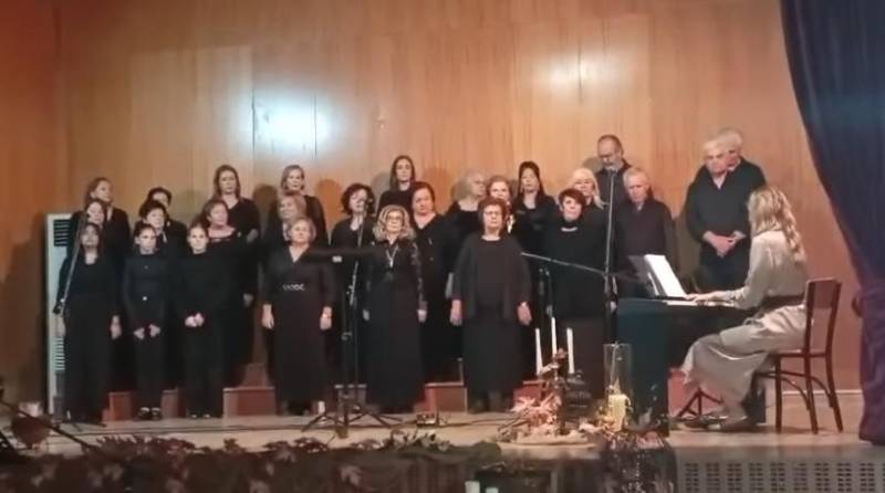 Ο Πολιτιστικός Σύλλογος Βεργίνας «Αιγές» στη 2η Συνάντηση Χορωδιών στη Γουμένισσα – Μια βραδιά γεμάτη μελωδίες, κρασί και πολιτισμό
