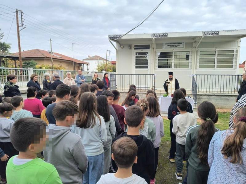 Εγκαινιάστηκε η σχολική βιβλιοθήκη του Δημοτικού Σχολείου στον Διαβατό
