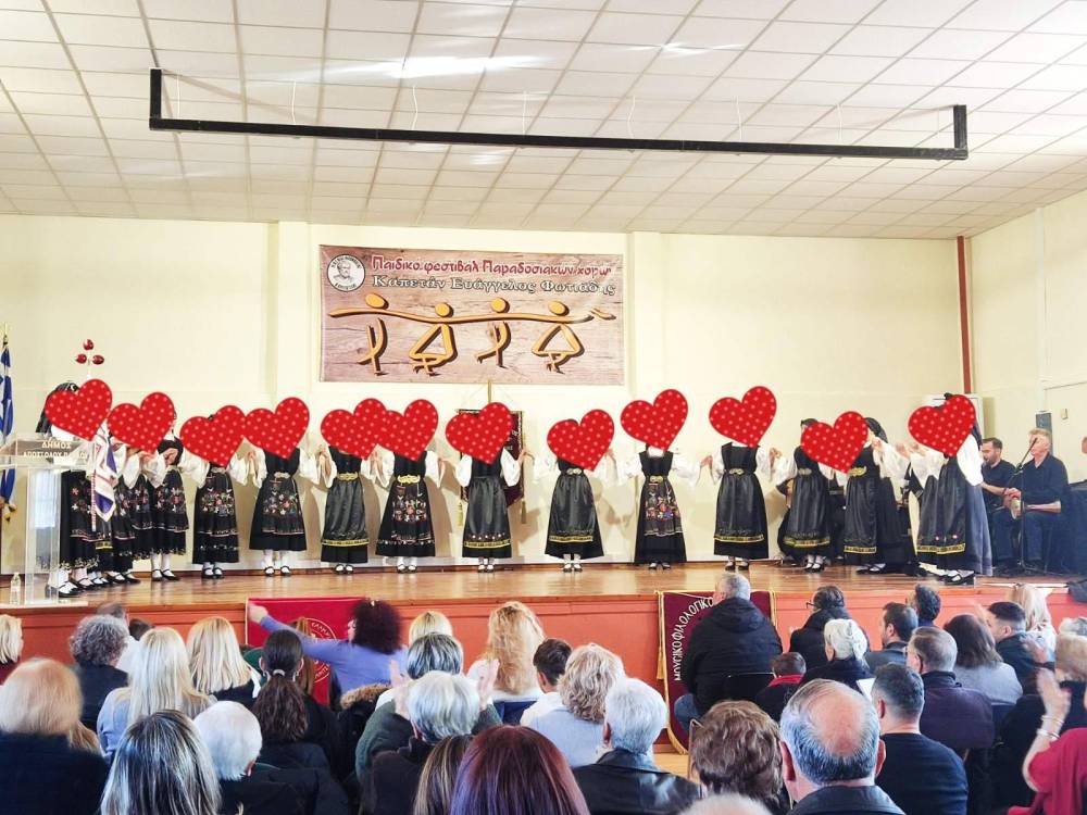 Με επιτυχία διοργανώθηκε το 1ο Παιδικό Φεστιβάλ Παραδοσιακών Χορών “Καπετάν Ευάγγελος Φωτιάδης” στη Νέα Νικομήδεια