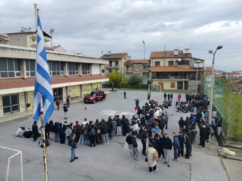 Δράση πυρασφάλειας στο 1ο ΓΕΛ Νάουσας