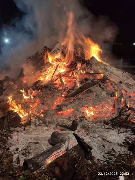 Με επιτυχία η αναβίωση του εθίμου «Κόλντε Μπάμπω» στον Άγιο Γεώργιο