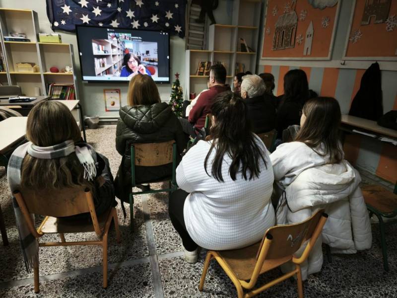 Μια διαδικτυακή συνάντηση που έγινε μάθημα συμπερίληψης στο Δημοτικό Σχολείο Κουλούρας