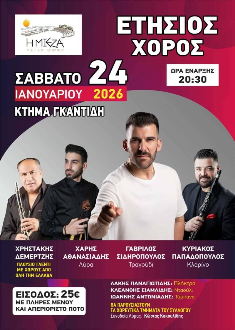 Με ποντιακό παλμό ο ετήσιος χορός της “Μίεζας” Κοπανού