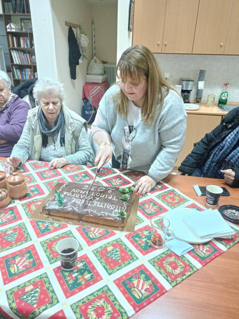 Σε ζεστό κλίμα η κοπή της βασιλόπιτας του Πολιτιστικού Συλλόγου Τριποτάμου