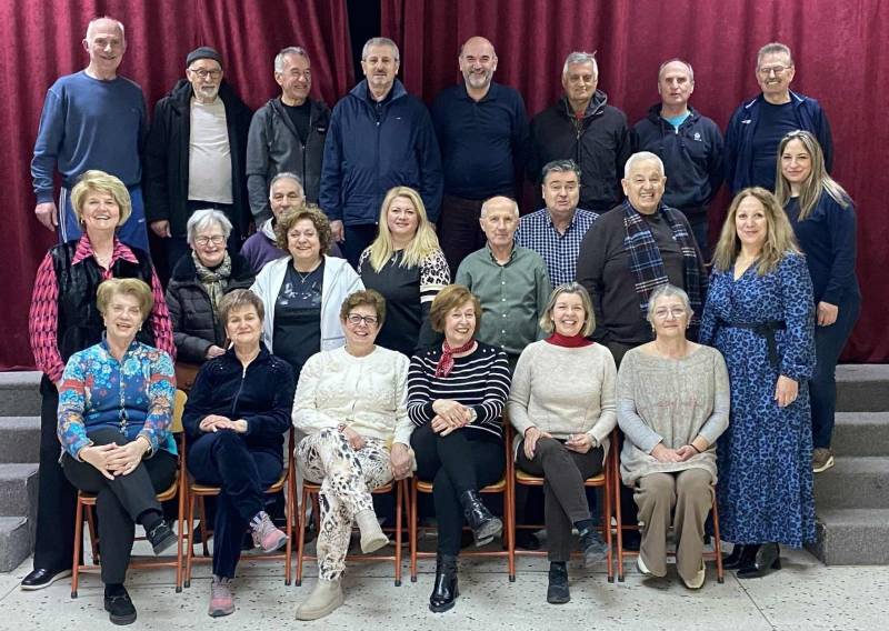 Κοπή βασιλόπιτας στον Πολιτιστικό Όμιλο Ξηρολιβάδου